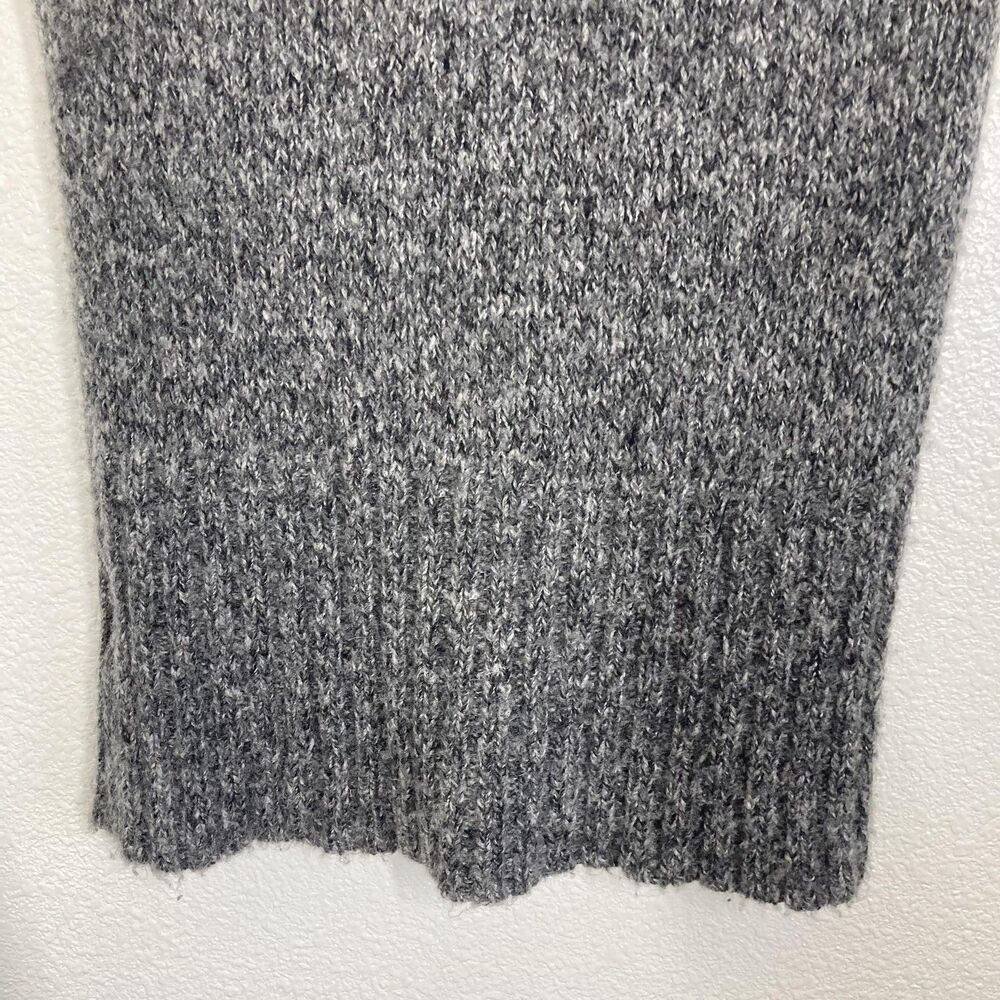 Free People Sweater Womens Small Wool Blend Cowl Neck Button Pullover Pocket - Picture 14 of 16